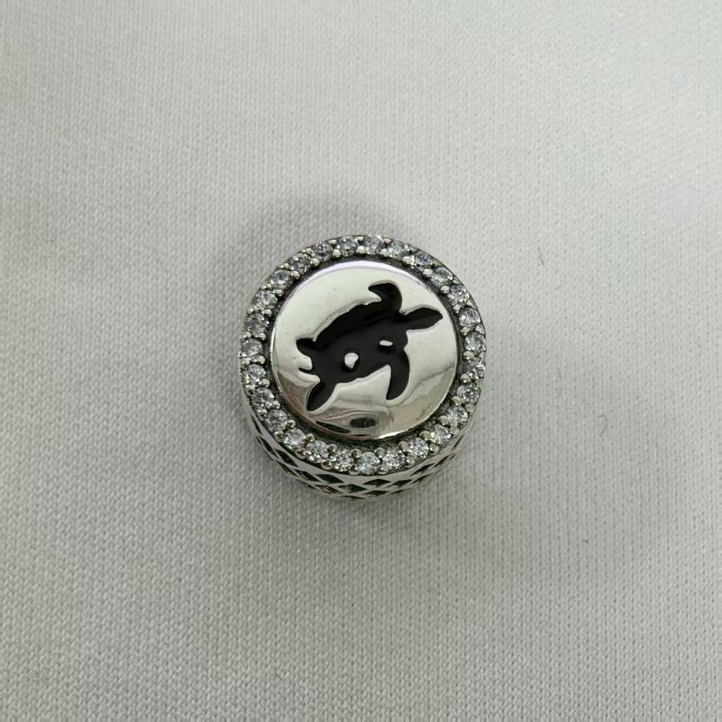 Pandora Turks And Caicos Dangle Charm Pendant, S925 Silver Jewelry